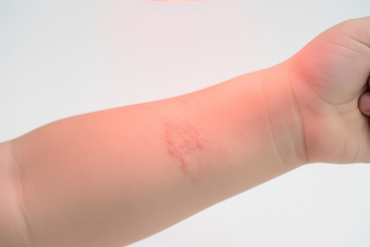 Egzema u Dzieci — Czy Terapia Światłem Czerwonym Jest Bezpieczna?