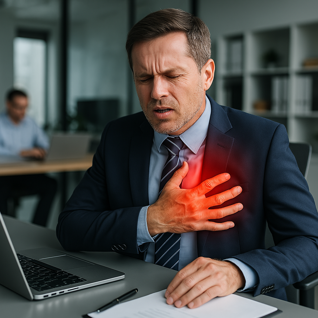 Zawał w parcy ,problemy sercowo naczyniowe 