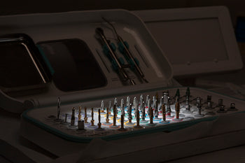 a medical machine with a lot of needles in it