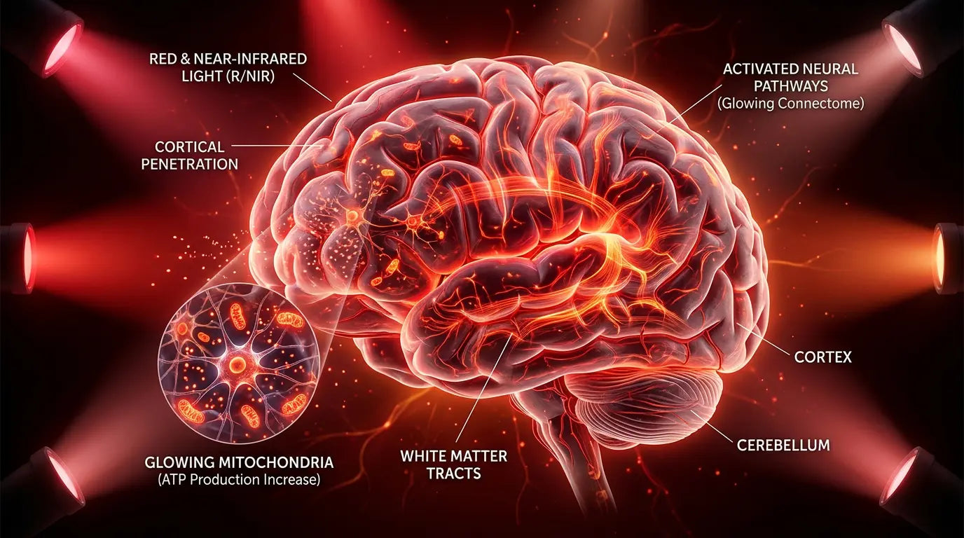 Terapia czerwonym światłem stosowana w ADHD – fotobiomodulacja mózgu
