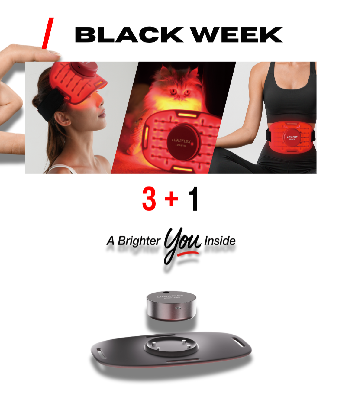 Lumaflex Black Week 2025 promocja fotobiomodulacja terapia światłem LED dla gabinetów