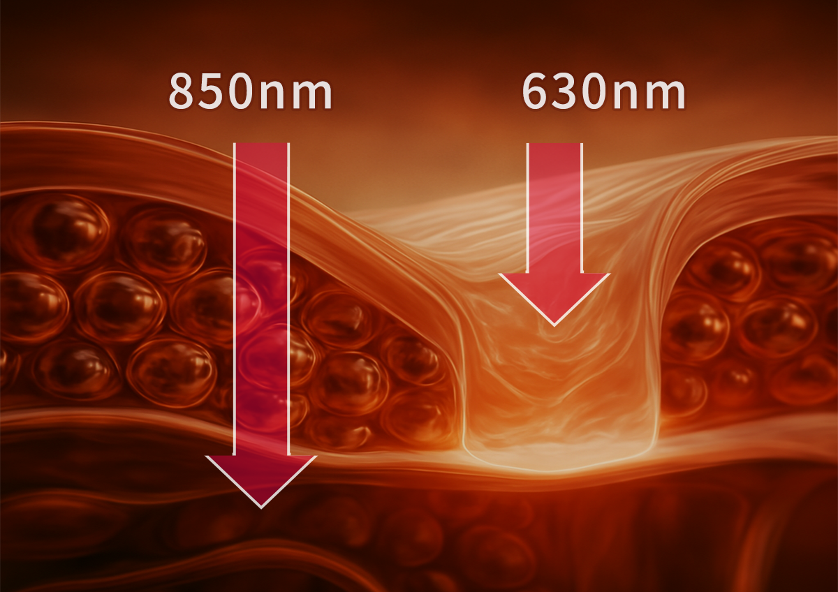 Fotobiomodulacja przenikanie fali światła
