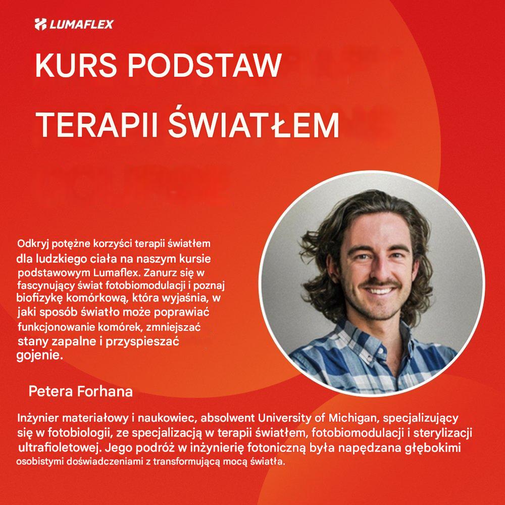 Kurs edukacyjny Lumaflex Polska - szkolenie z fotobiomodulacji LED
