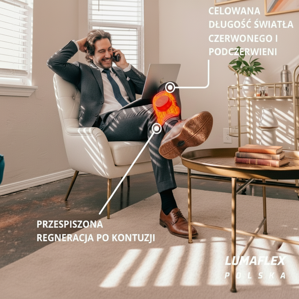 Panel Led fototerapii well-being w pracy urządzenie Lumaflex Essential sklep polski