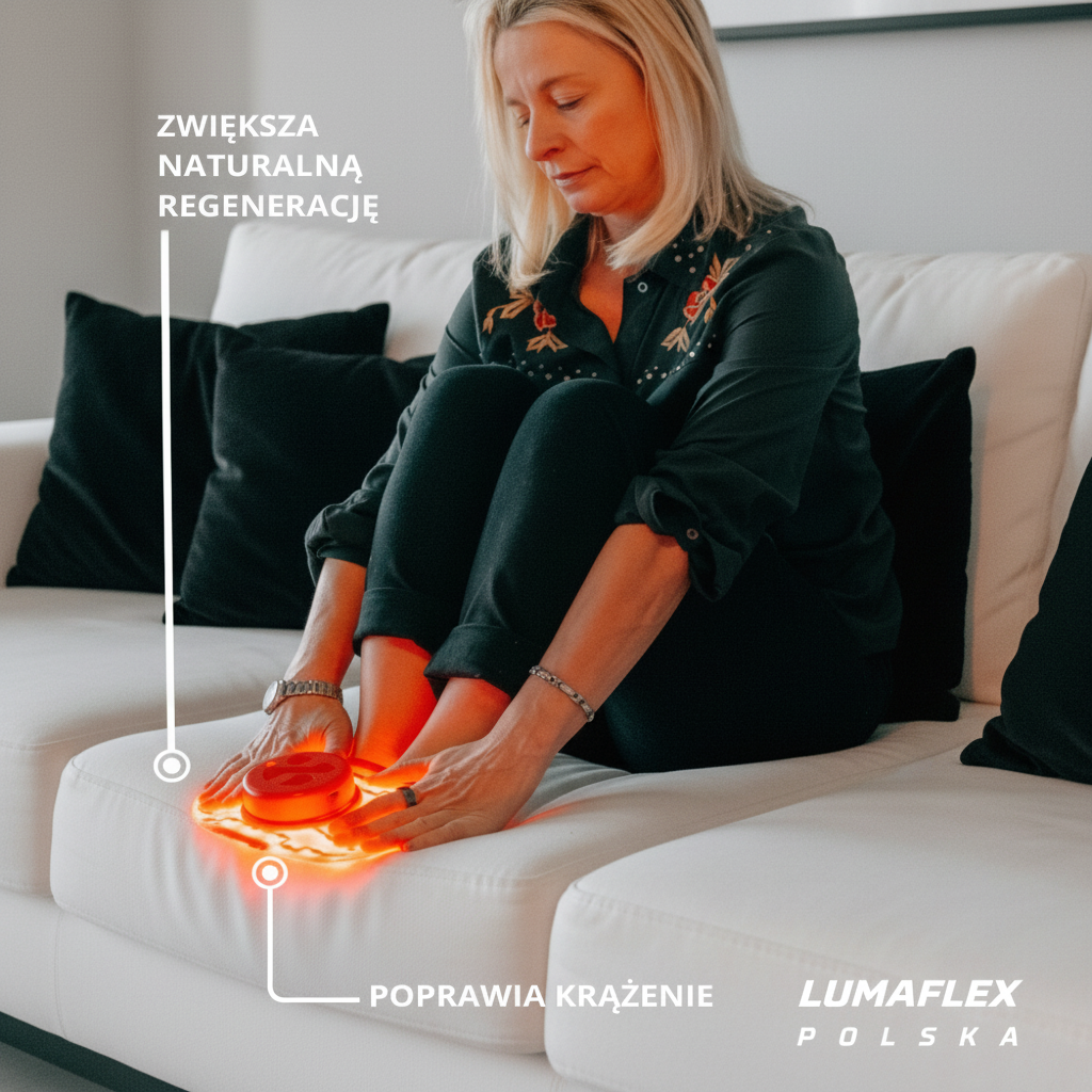 Poprawa mikrokrążenia z fotiomodulacja Lumaflex essential