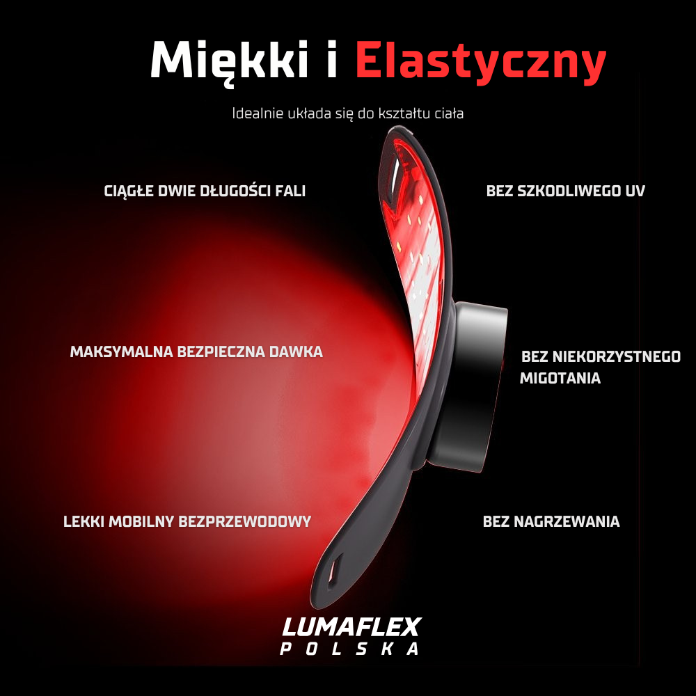 Zalety Lumaflex Body Pro Plus - profesjonalny panel do terapii światłem LED z certyfikatem FDA
