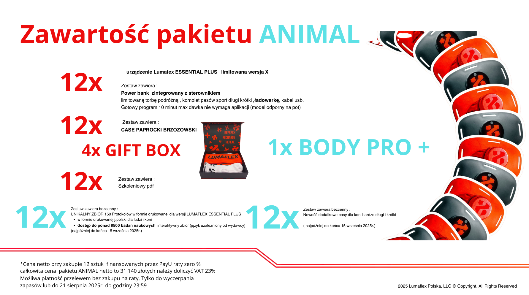 ESSENTIAL Plus 12 sztuk Pakiet Animal pakiet hurtowy B2B
