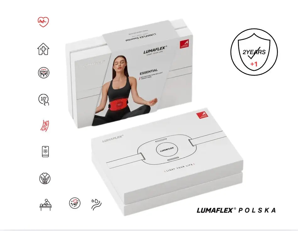 Lumaflex Essential Basic - Przenośny Panel LED do Terapii Światłem Czerwonym Lumaflex Polska