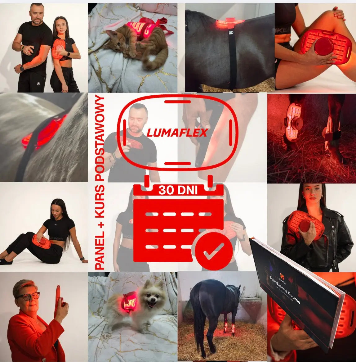 Wynajem: Zestaw 2 Paneli Lumaflex® Essential terapia światłem czerwonym Lumaflex Polska