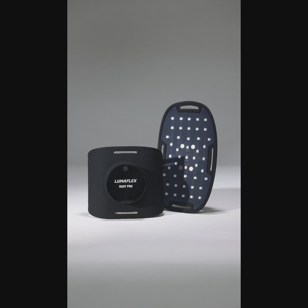 Lumaflex Body Pro Ultimate - demonstracja działania panelu LED do fotobiomodulacji